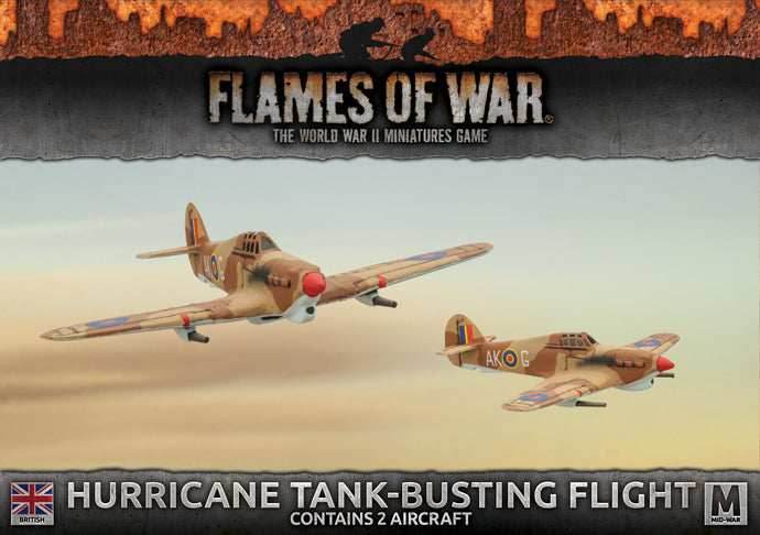 Flames of War: British Hurricane Tank-Busting Flight (Mid War) -