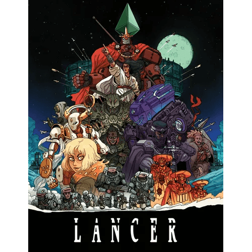 Lancer Ttrpg Core Rulebook - Hardcover -