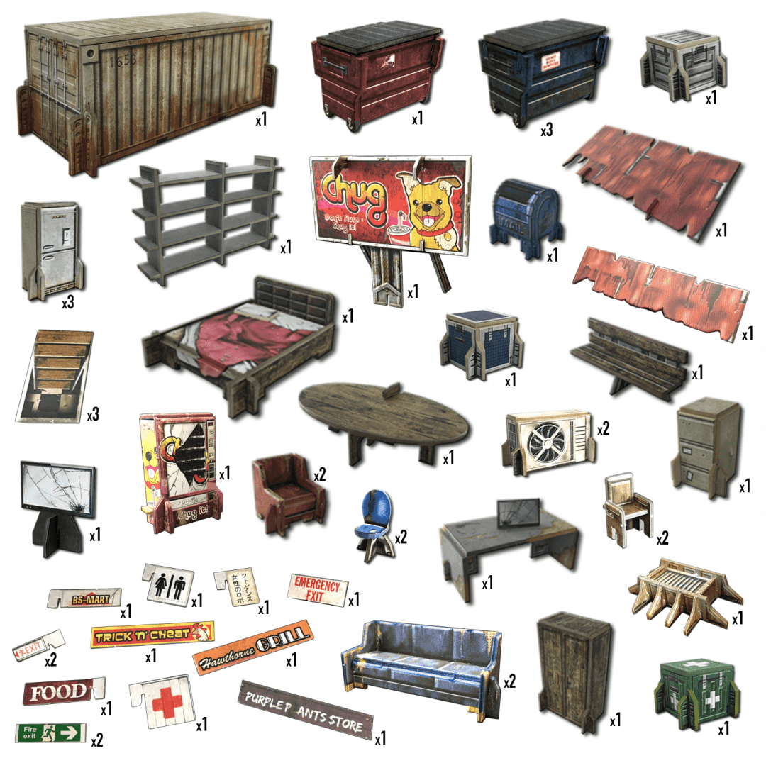 Battle Systems: Shanty Town Core Set -