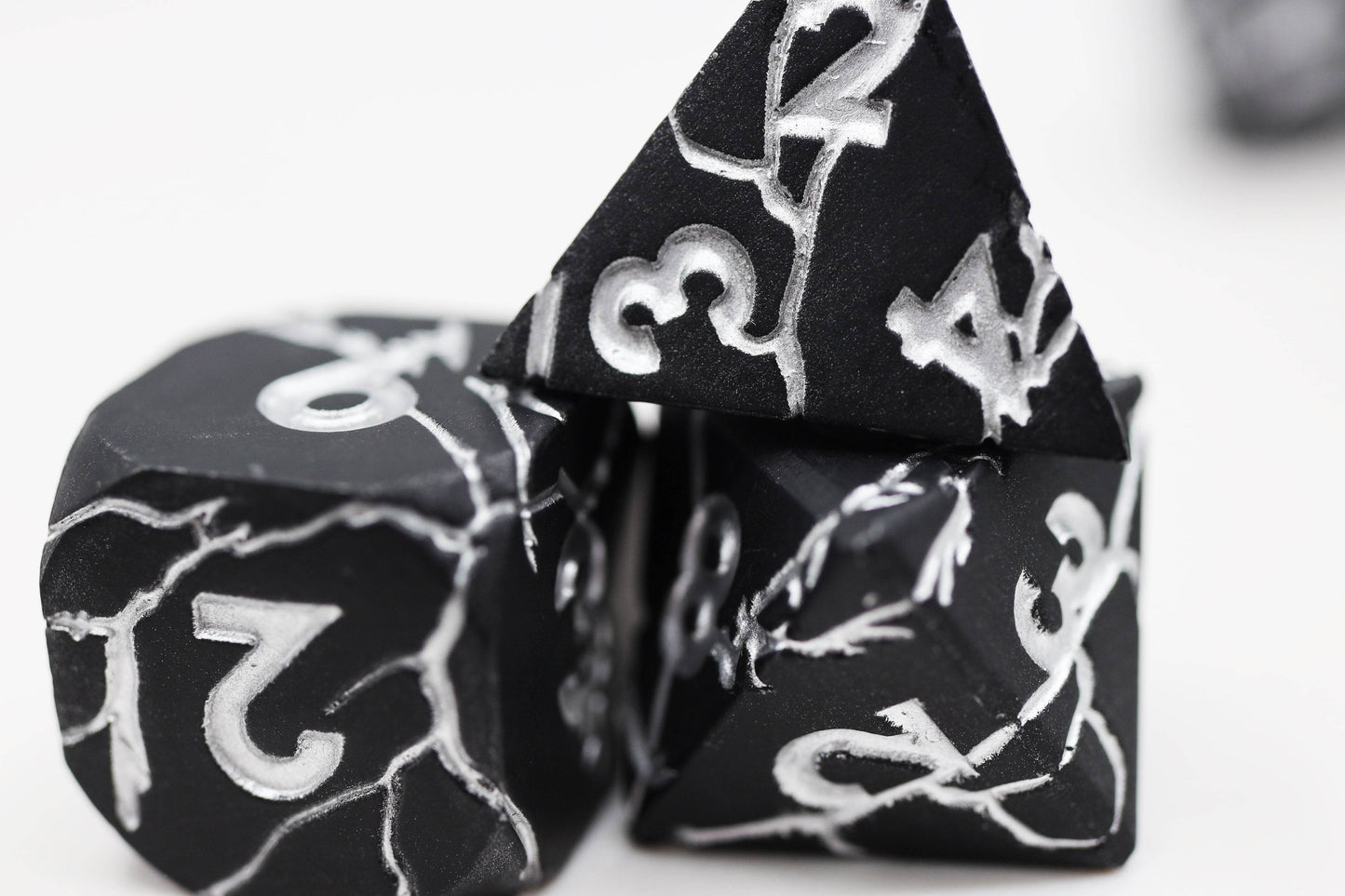 Black Quarry - Metal RPG Dice Set -