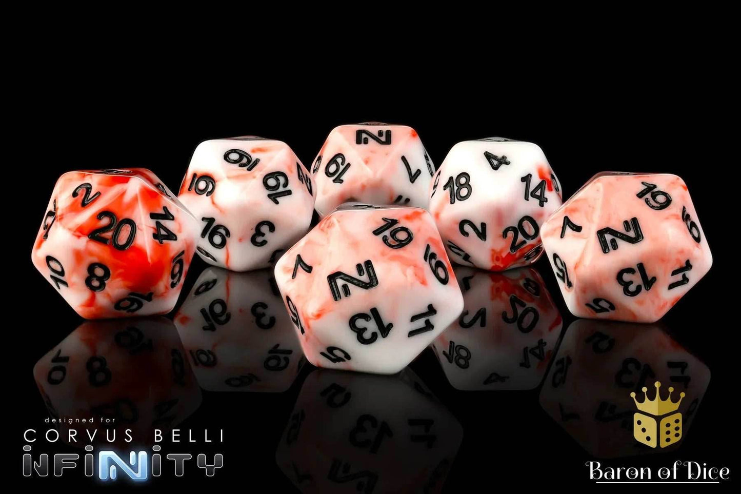 INFINITY: BLOODY INTENT, DICE SET -