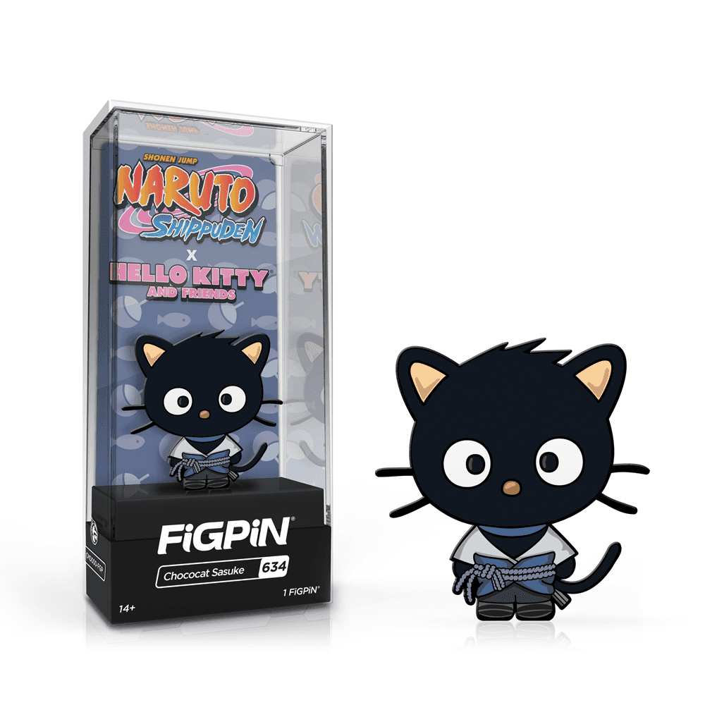 FiGPiN: Naruto x Hello Kitty - Chococat Sasuke #634 -