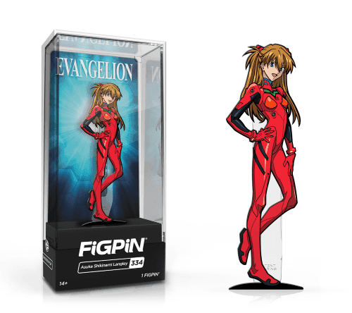 FiGPiN: Evangelion - Asuka Shikinami Langley #334 -