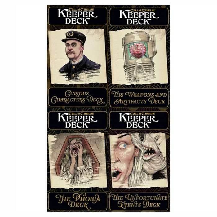 Call of Cthulhu: Keeper Decks 2nd Edition -