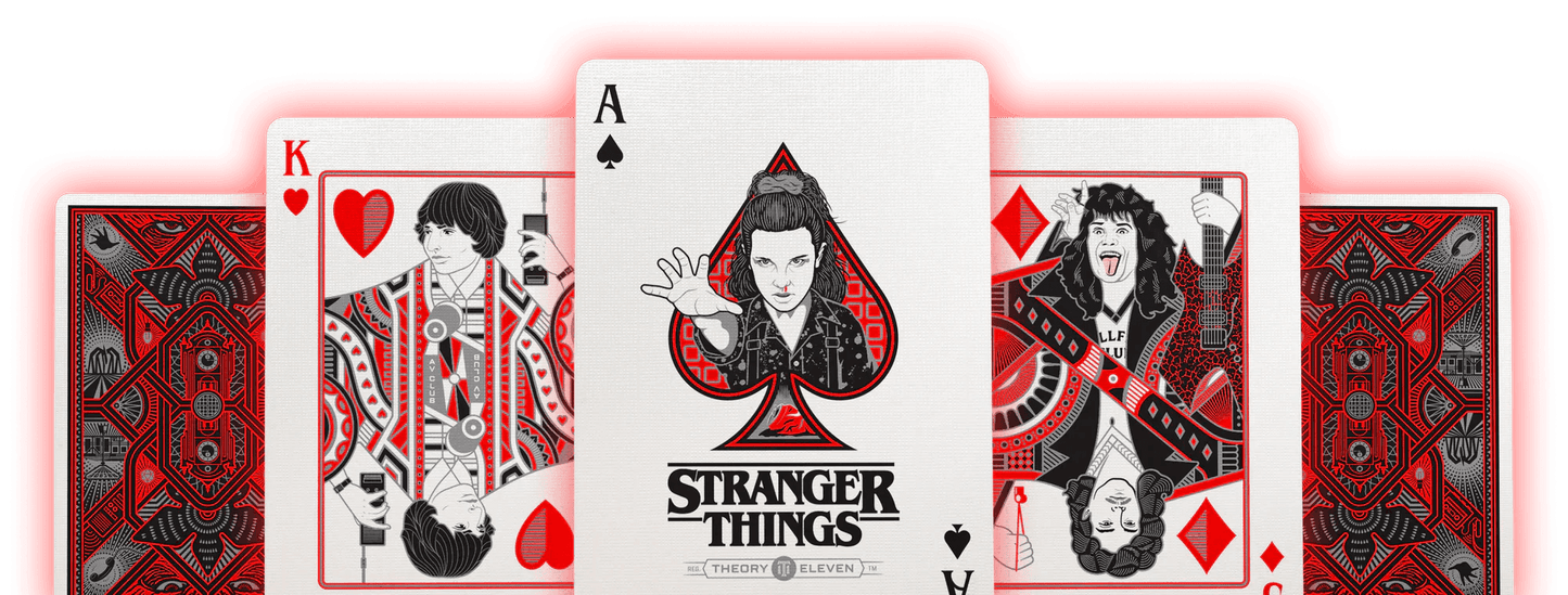 Stranger Things Playing Cards by theory11 -