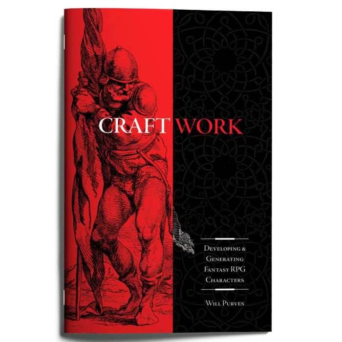 CraftWork: Developing & Generating Fantasy RPG Characters -
