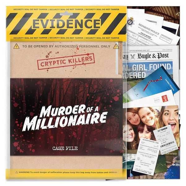 Cryptic Killers: Murder of a Millionaire -