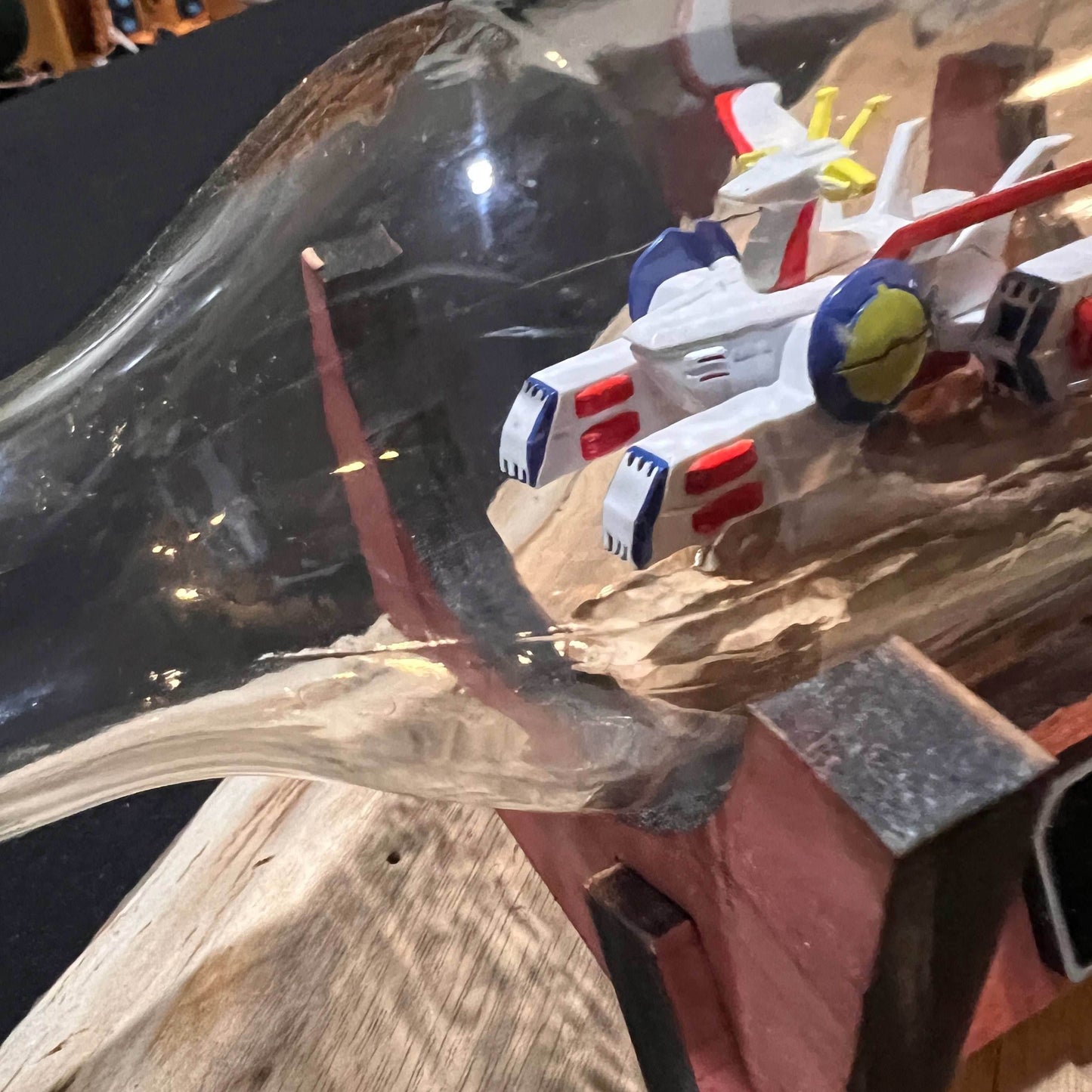 Gundam White Base in a Bottle -