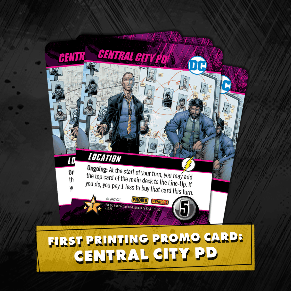 DC Deck-Building Game: Rivals – The Flash vs. Reverse-Flash (KICKSTARTER VERSION) -