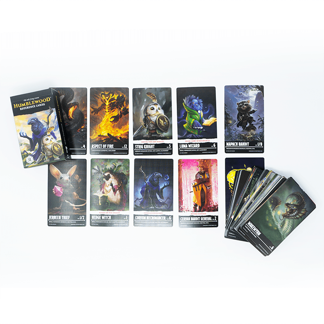 Humblewood: Reference Cards -