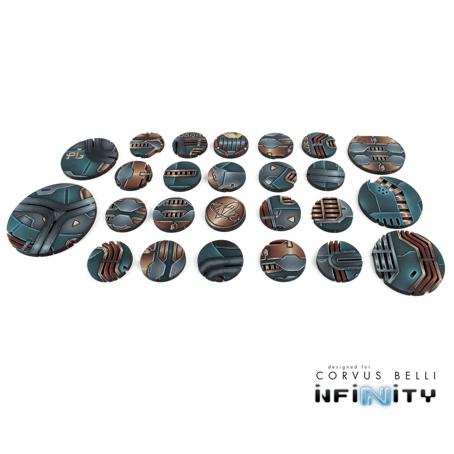 Daedalus Reactor 6 MDF Bases -