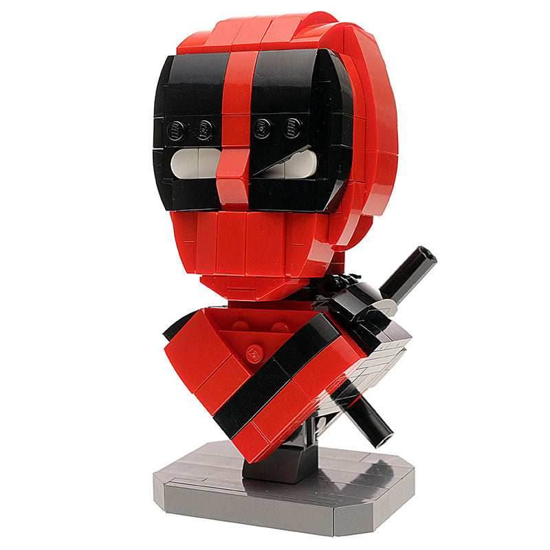 Mercenary Bust - Custom MOC made using LEGO parts -