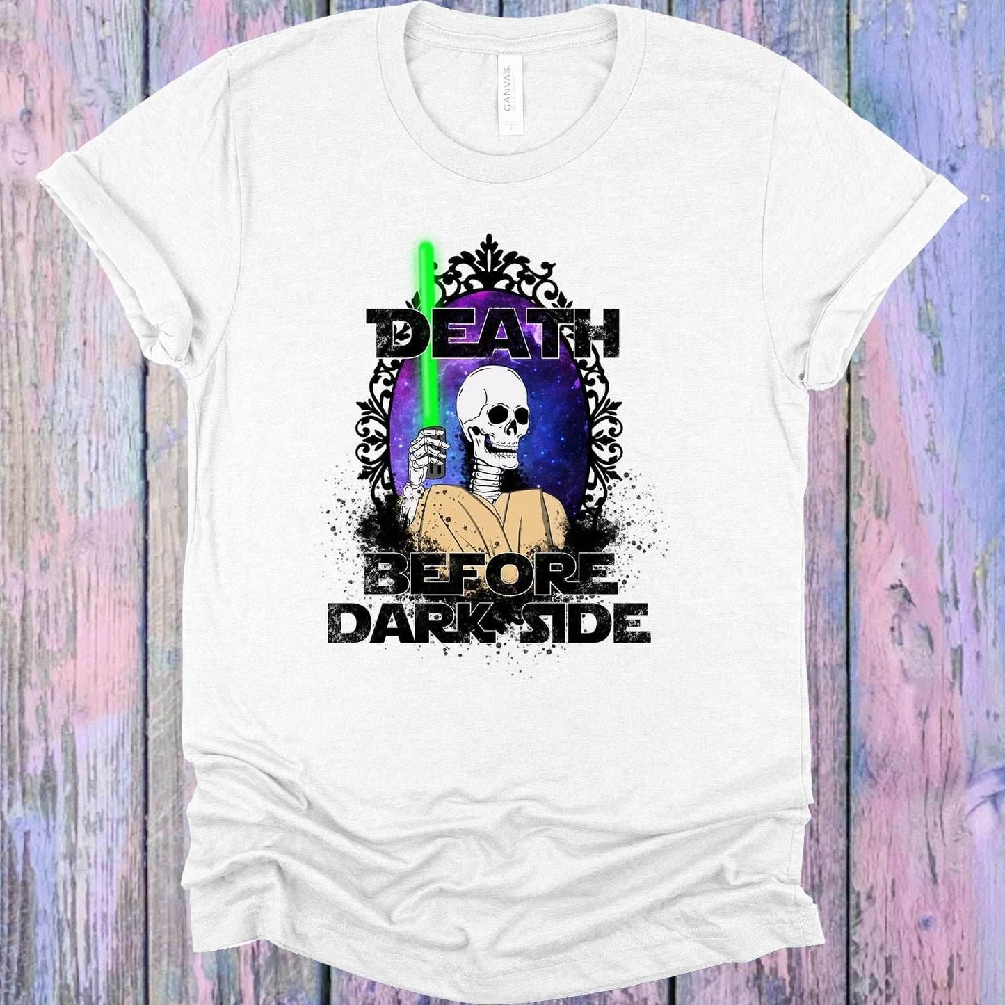 Death Before Dark Side Graphic Tee - S