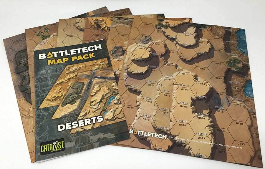 BattleTech: Map Pack - Deserts -