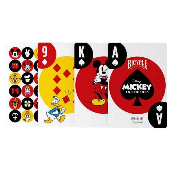 Disney Mickey and Friends Playing Cards by Bicycle -