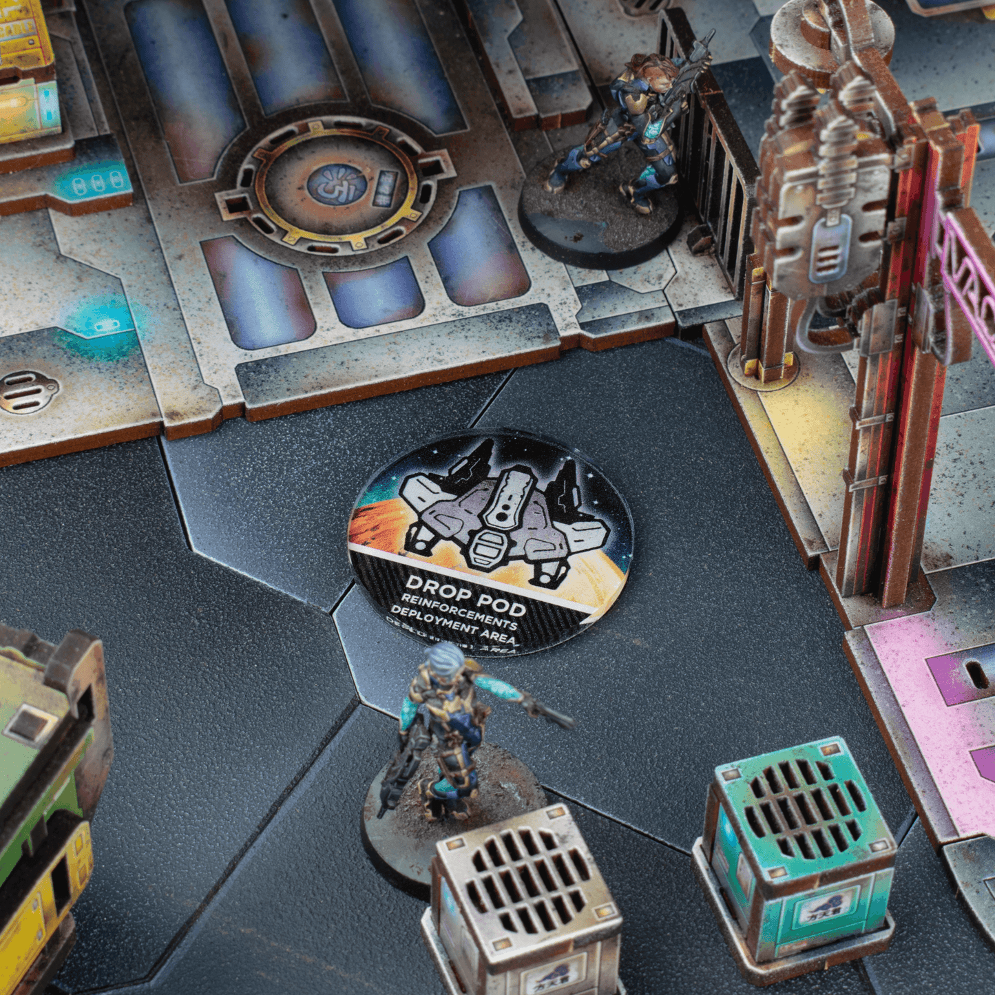 Reinforcements DropPod Marker -