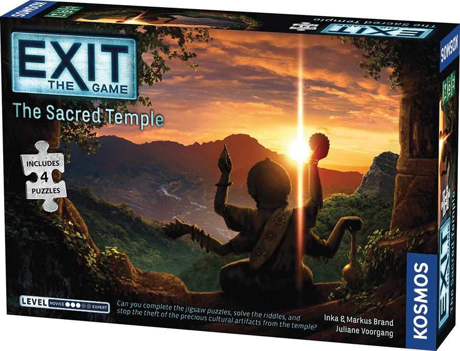 EXIT: The Sacred Temple (with Puzzle) -