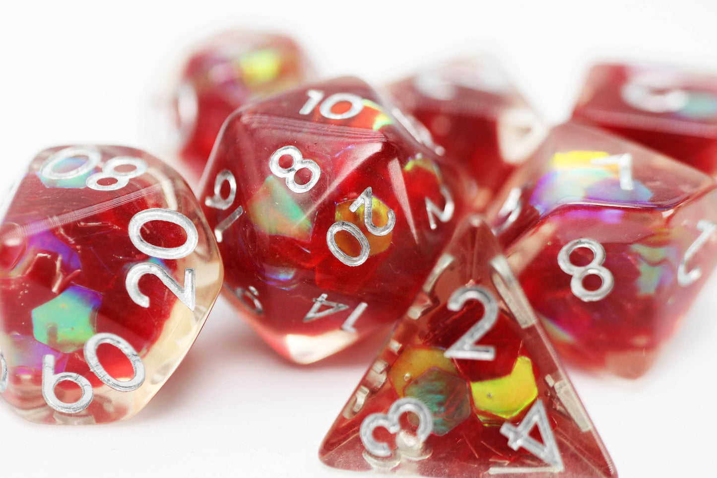 Rusalka Radiance RPG Dice Set -