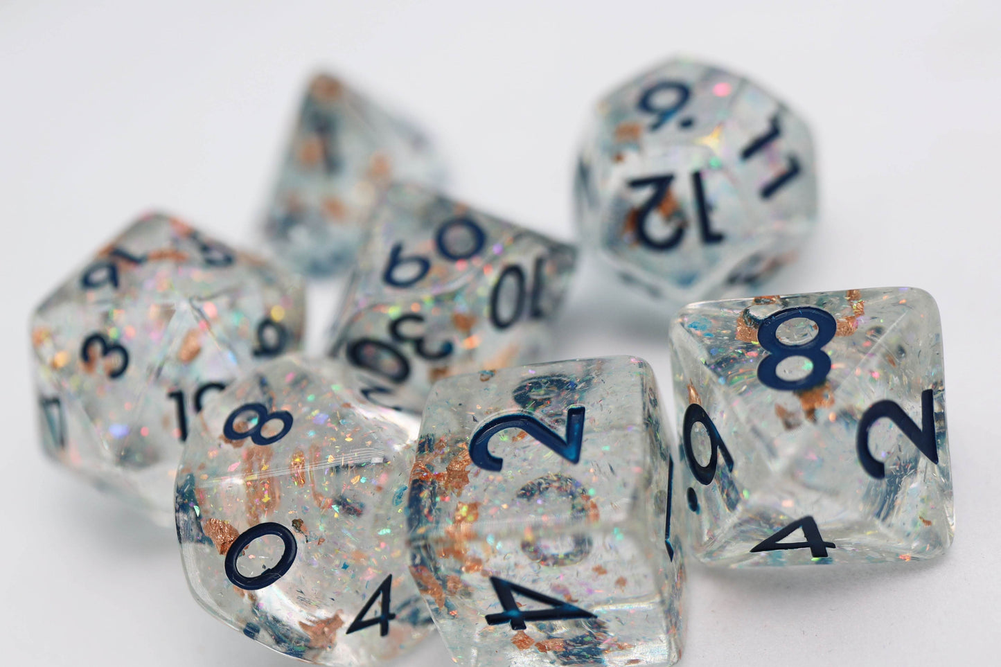 Frozen In Time RPG Dice Set -