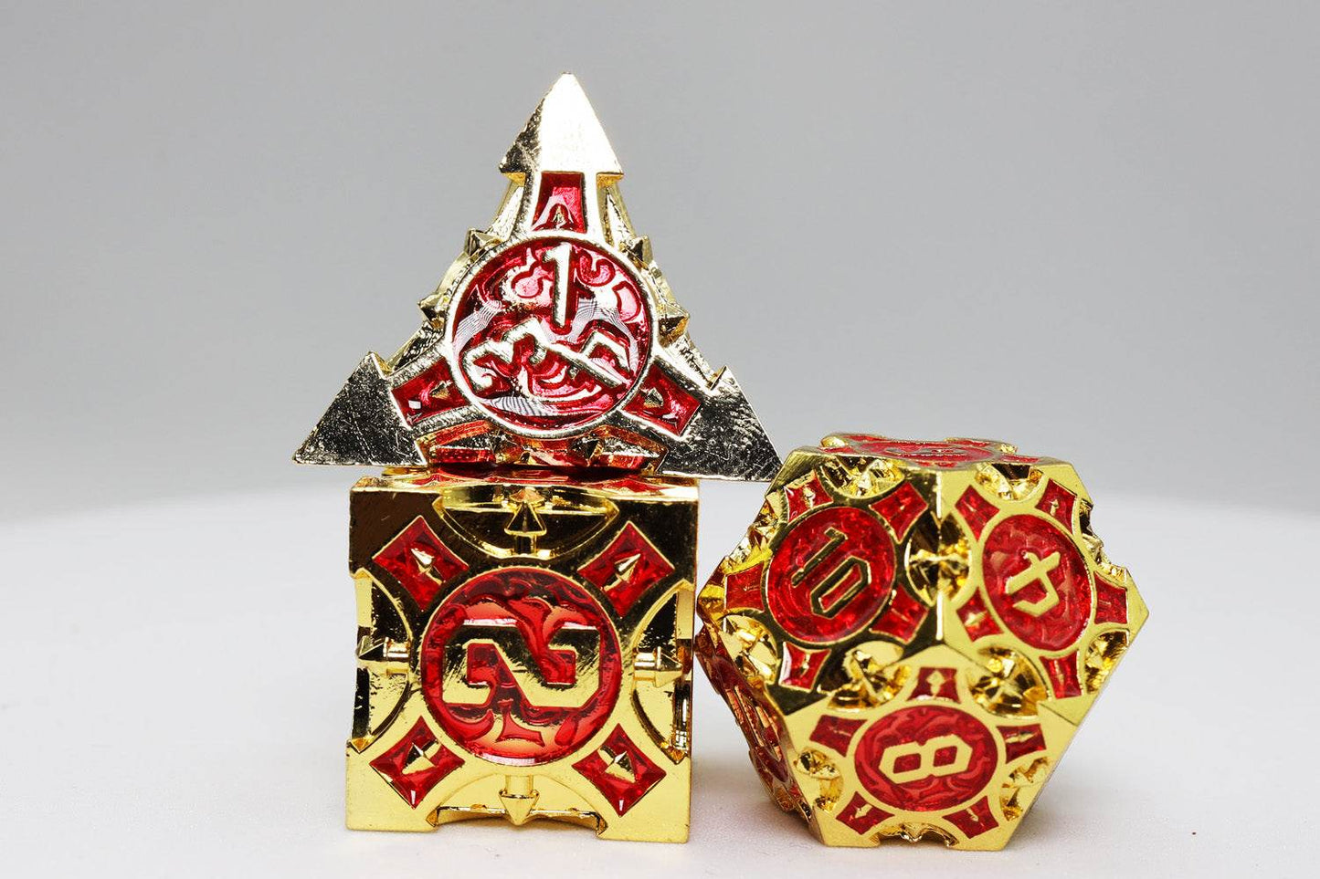 Quiver of Arrows: Royal Ruby Arrow - Metal RPG Dice Set -