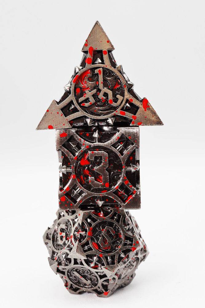 Quiver of Arrows: Vampiric Arrow - Metal RPG Dice Set -