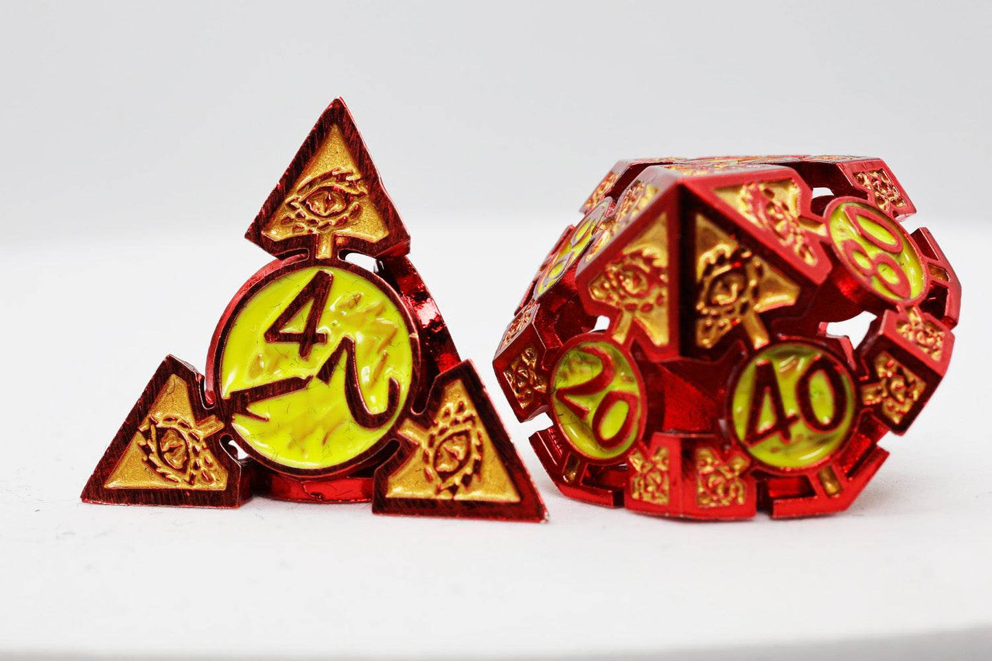 Oculus: Wide Awake - Metal RPG Dice Set -