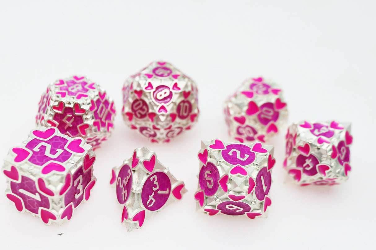 Erotes' Arrow: Hedylogos - Metal RPG Dice Set -