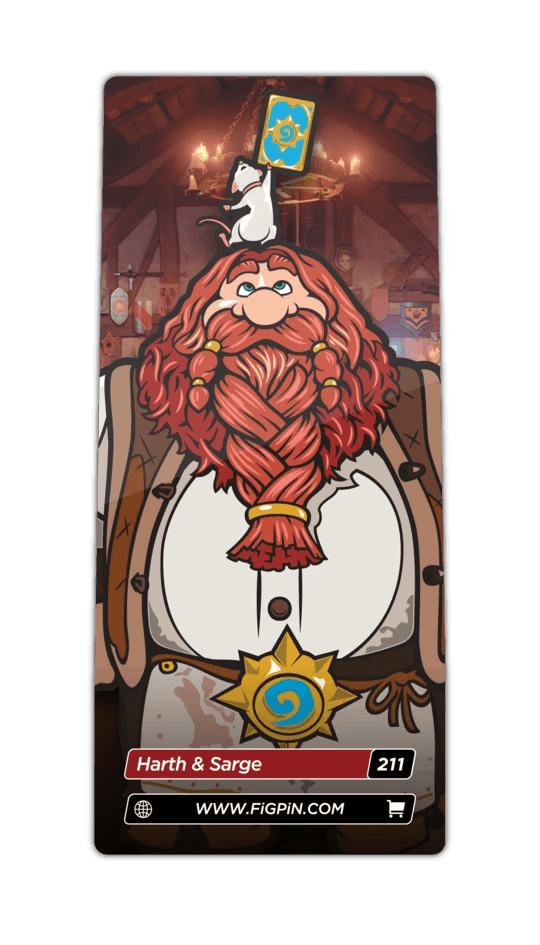FiGPiN: Heartstone - Harth and Sarge #211 -