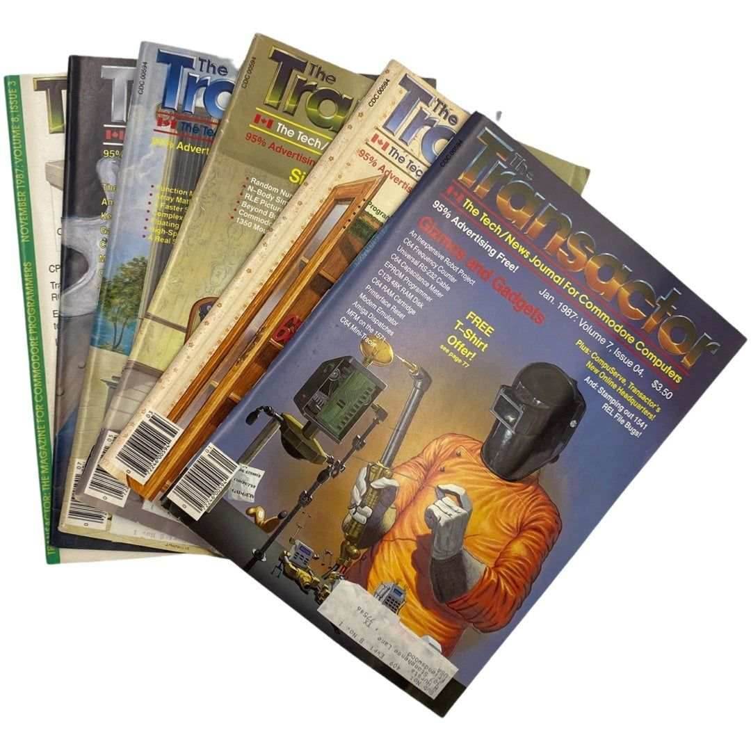 The Transactor Magazine -1987 - Commodore News/Tech Journal -