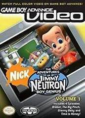 GBA Video Jimmy Neutron Volume 1 - Nintendo GameBoy Advance -