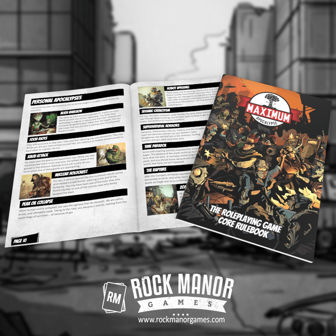 Maximum Apocalypse RPG: Core Book -