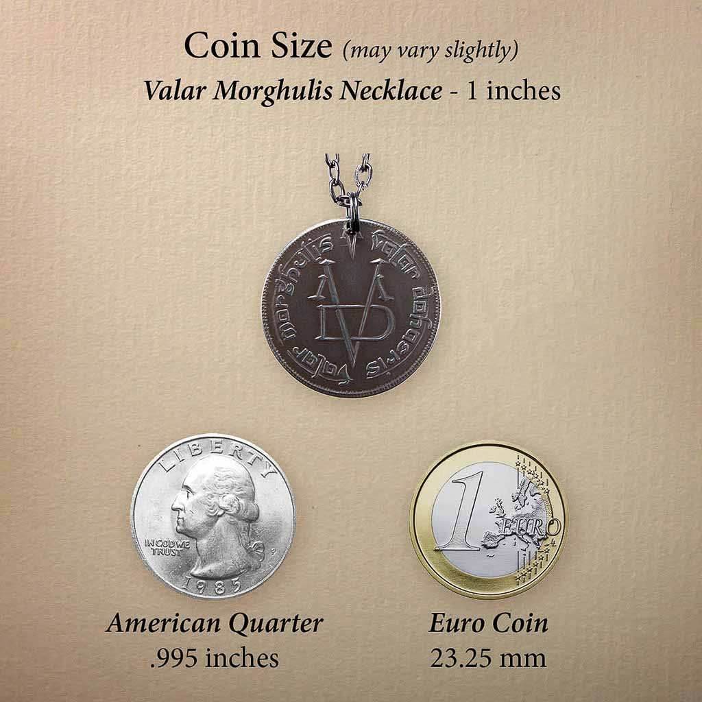 Valar Morghulis Necklace The Faceless Man -