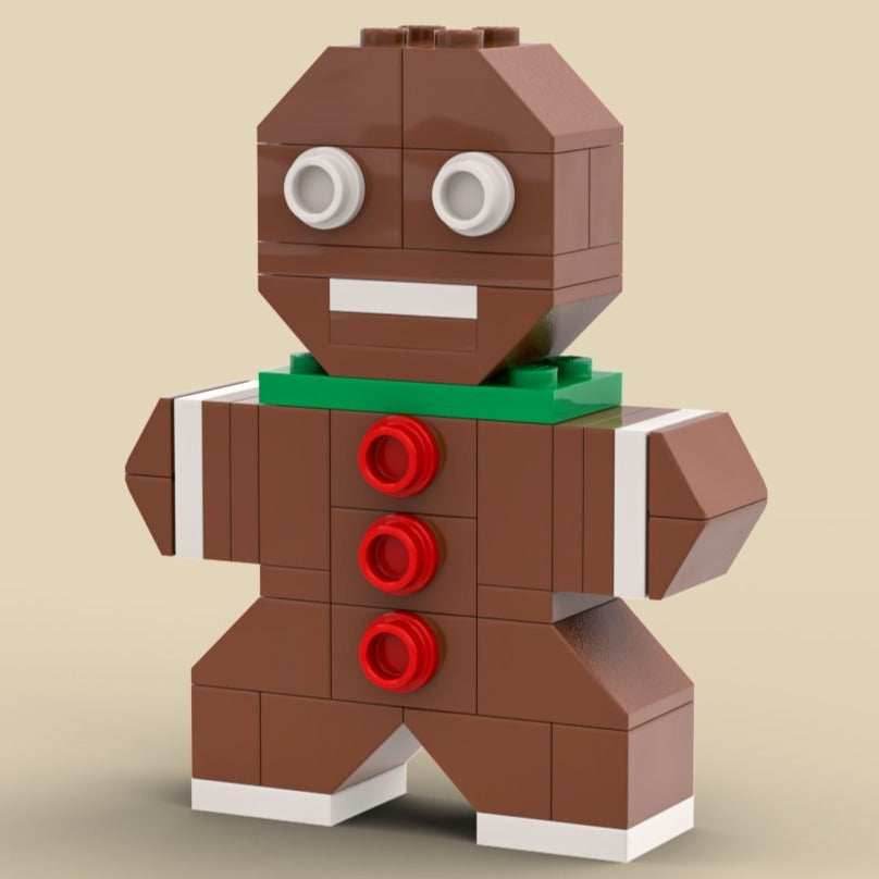Gingerbread Man - Custom Set made using LEGO parts -