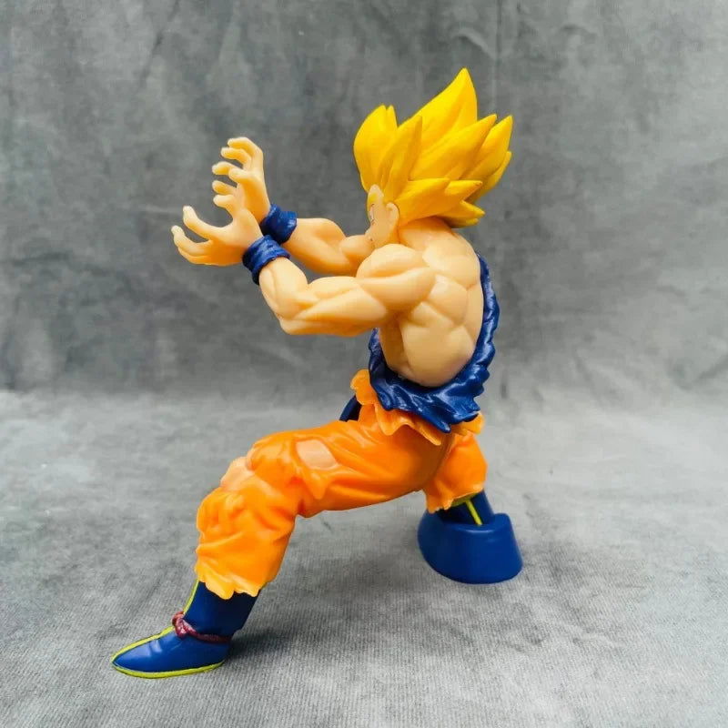 Goku Dragon Ball Z Anime Figure, Kamehameha Cell Saga Dragon Ball Z Super Saiyan Figurine, Anime 6in