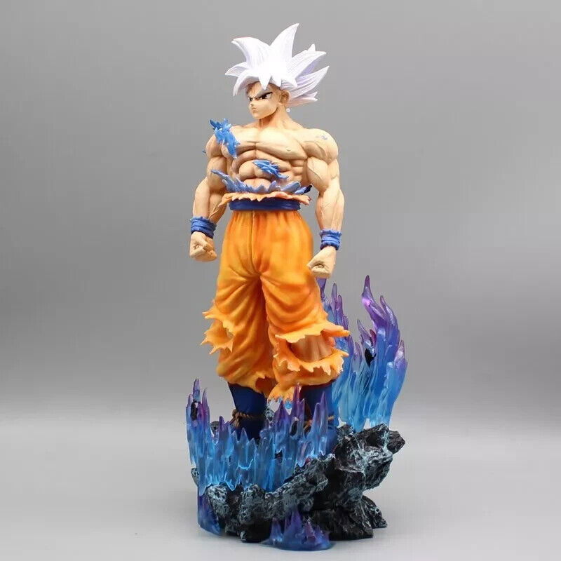 Goku Ultra Instinct Anime Figurines, Dragon Ball Super Collectible Figures 13 in