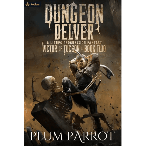 Dungeon Delver: A Litrpg Progression Fantasy - Paperback -
