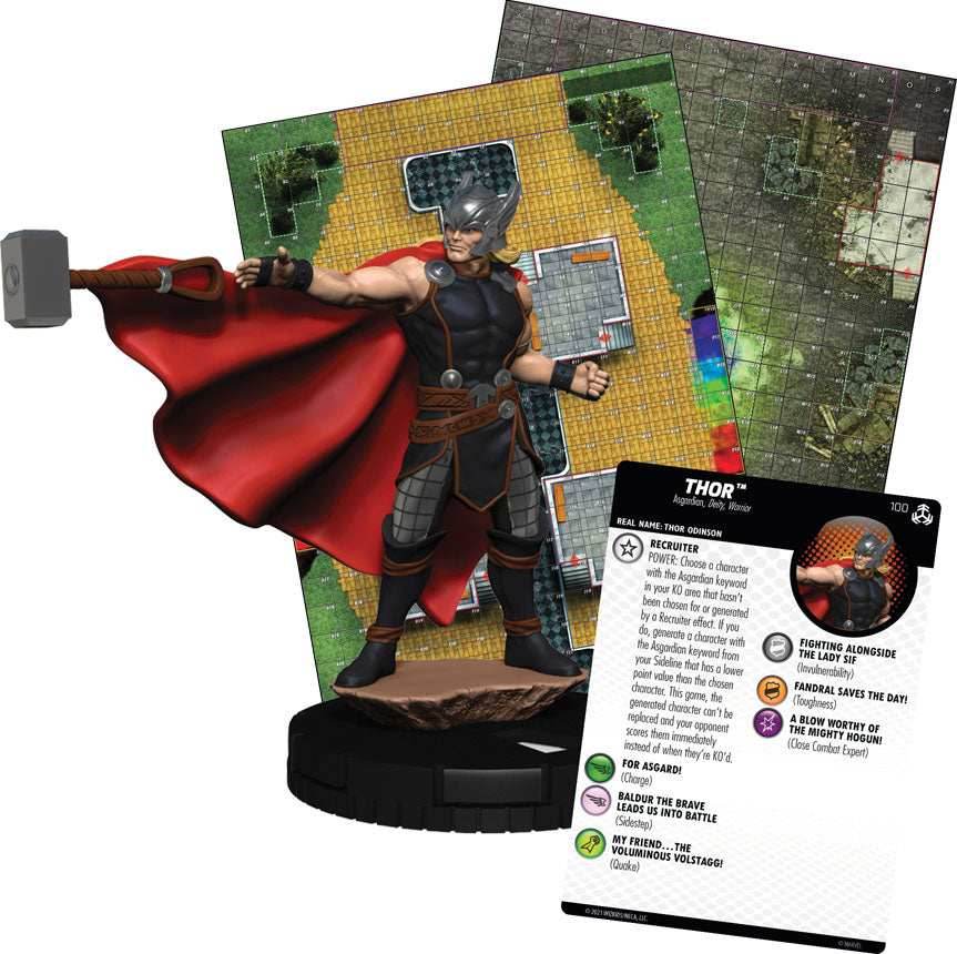 HeroClix: Avengers - War of the Realms - Play at Home Kit -