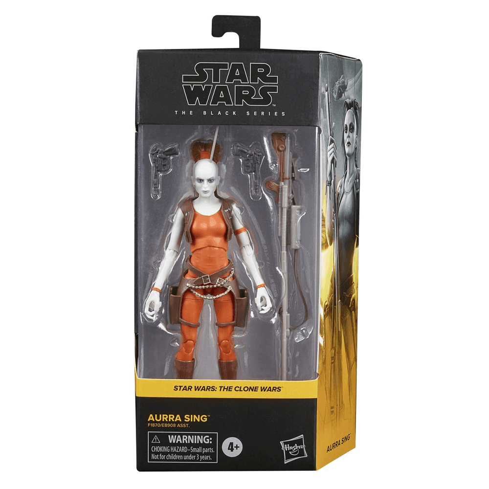 Star Wars: The Black Series - Aurra Sing (The Clone Wars) 6-Inch Action Figure -