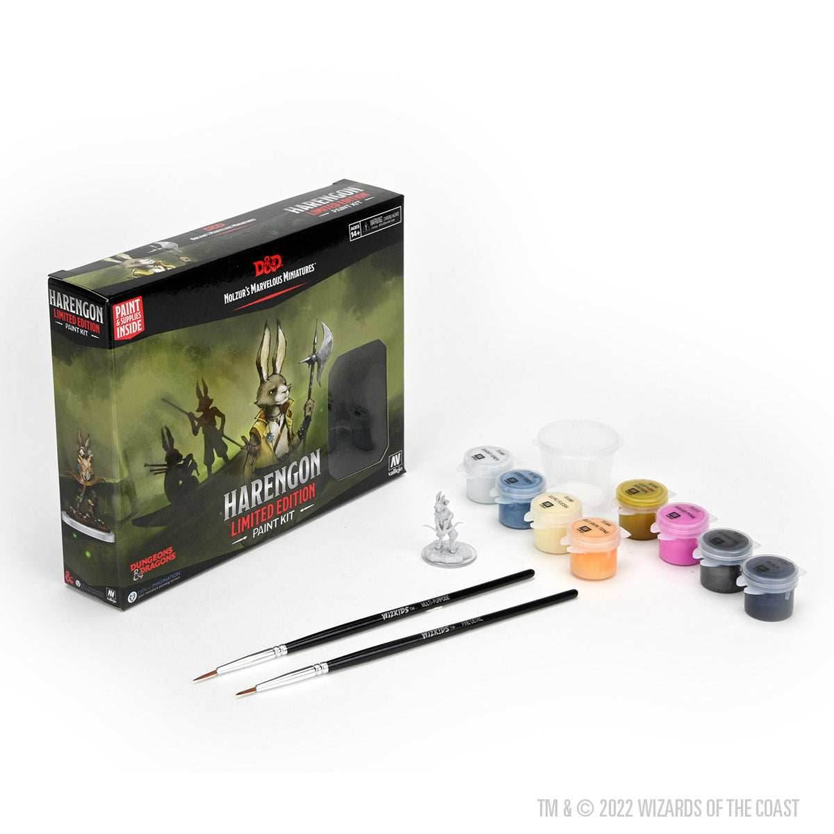 D&D: Nolzur's Marvelous Miniatures - Harengon (Paint Night Kit) -
