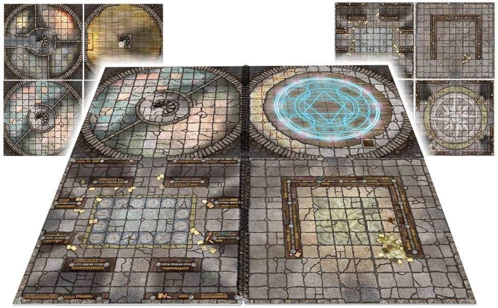 Books of Battle Mats: The Dungeon -