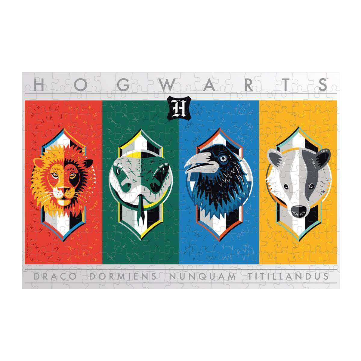 House Crests Harry Potter 500 Piece Jigsaw Puzzle Top Trumps -