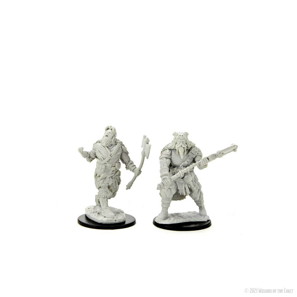 D&D: Nolzur's Marvelous Miniatures - Human Barbarian Male -