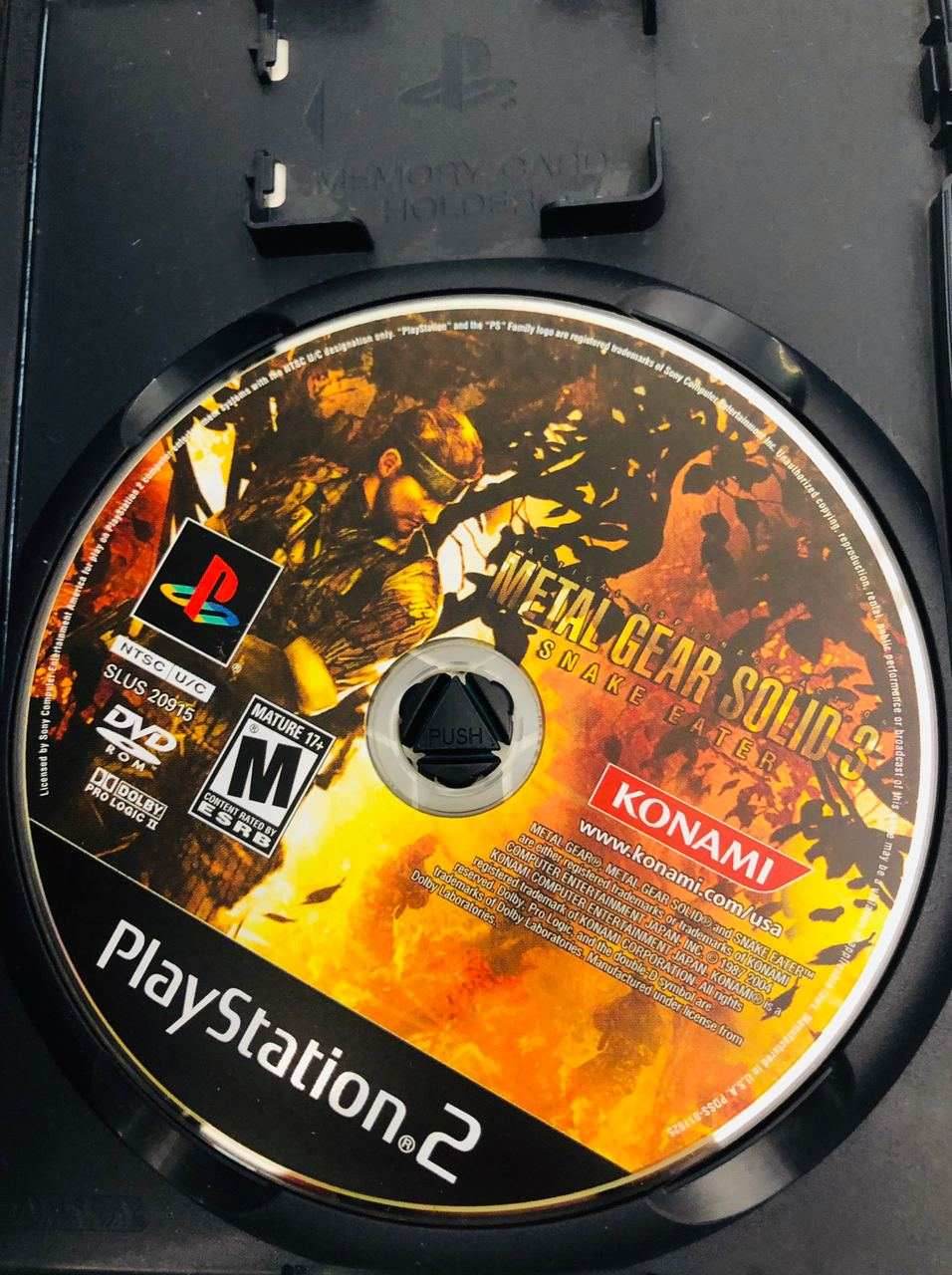 Metal Gear Solid 3 | PS2 | G -