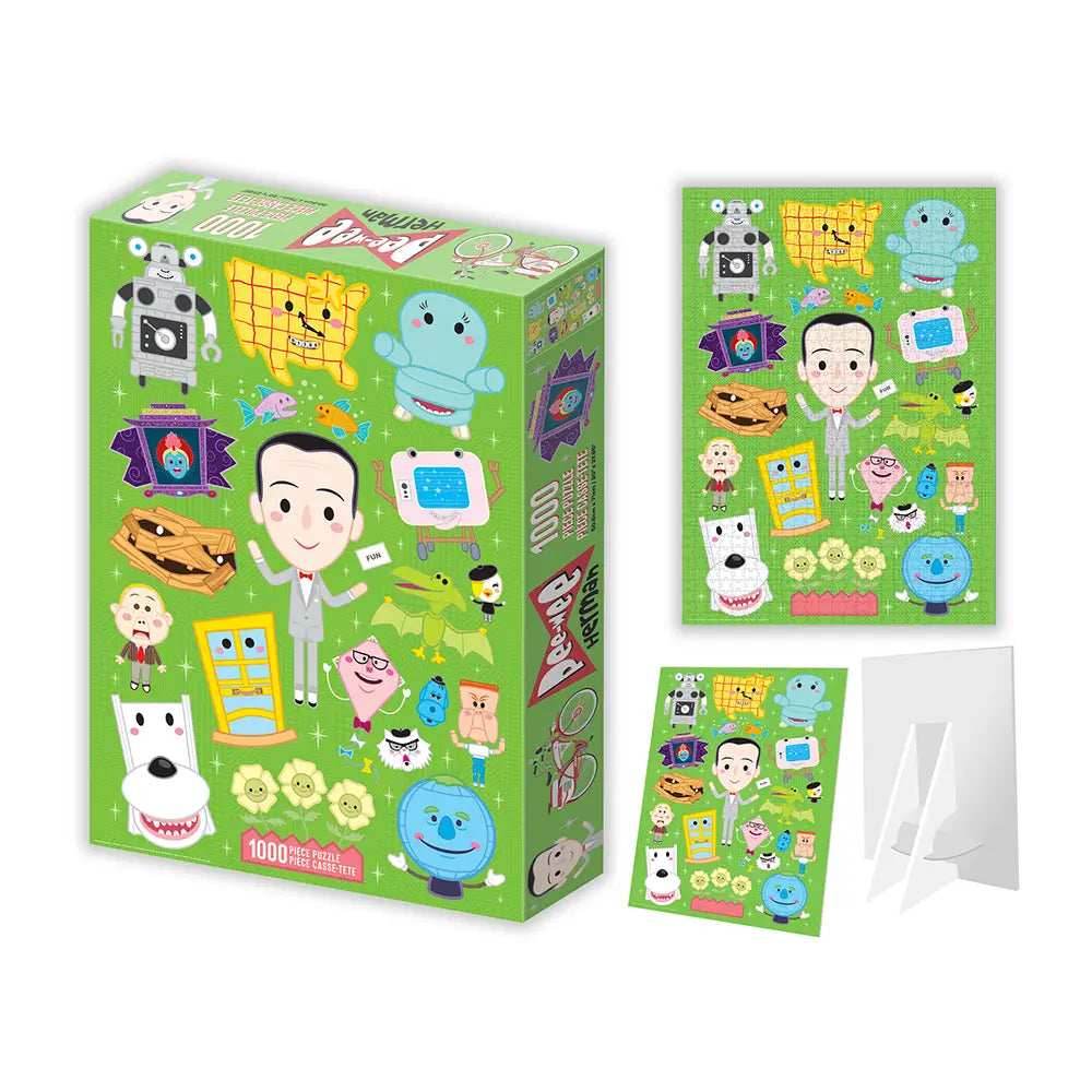 Green Pee-Wee's Playhouse 1000 Pc Jigsaw Puzzle -