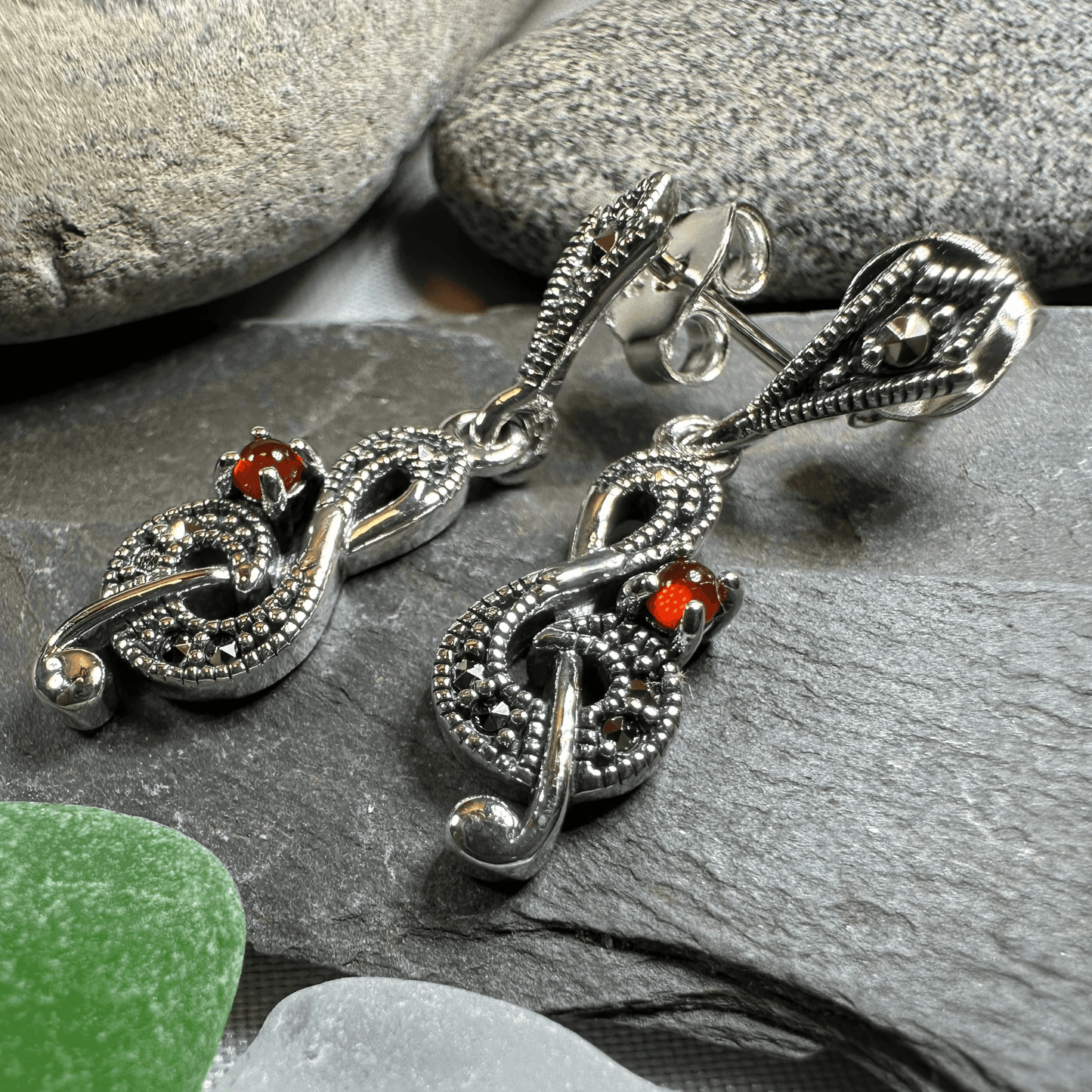 Rhapsody Music Note Earrings -