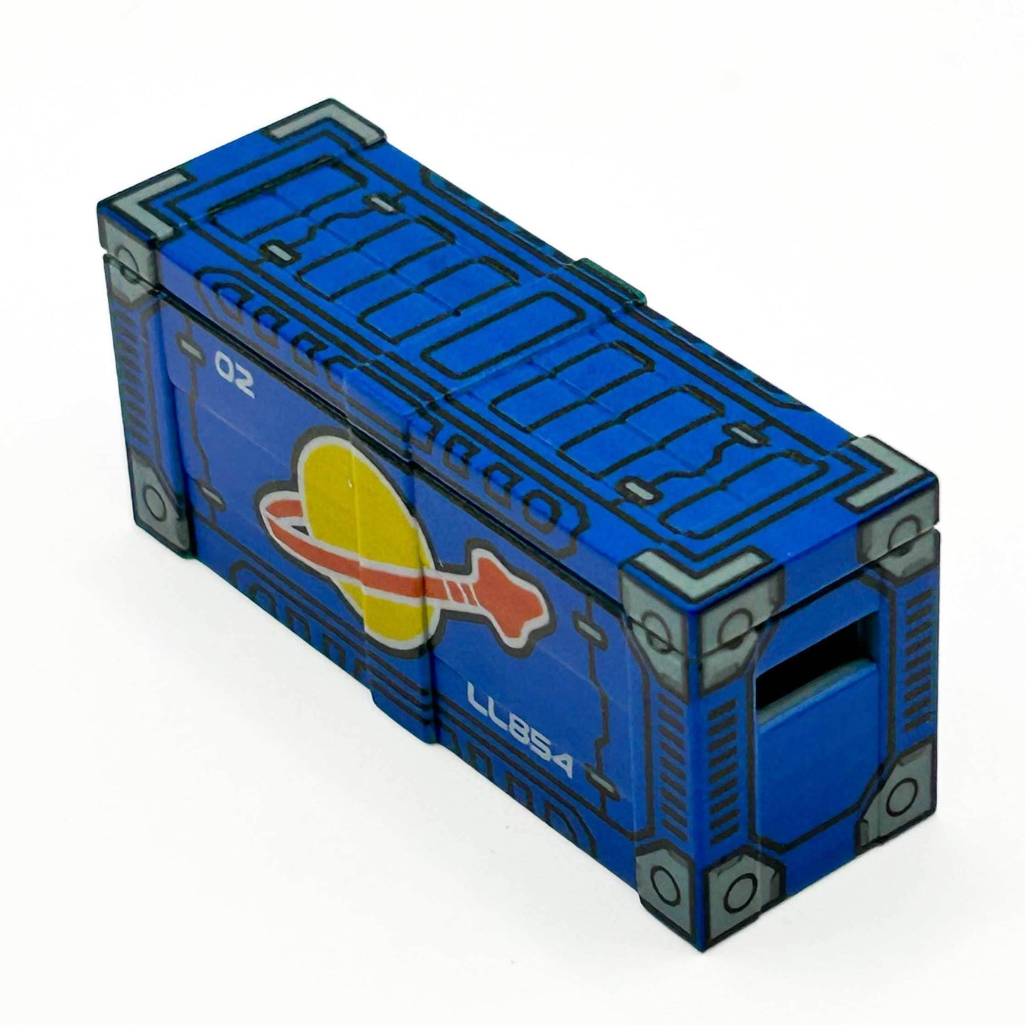 Classic Space BrickArms Crate - B3 Customs -