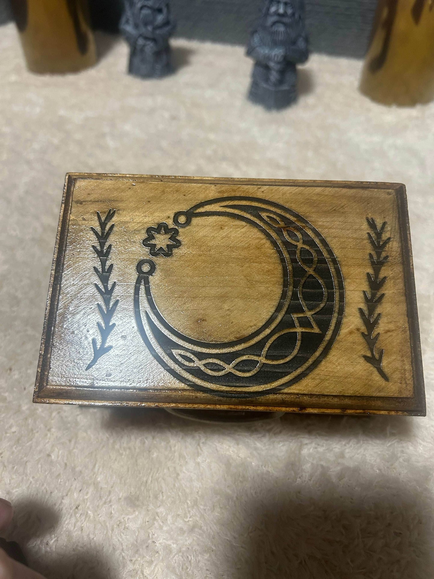 Moon and Star Venus and Ishtar Box -