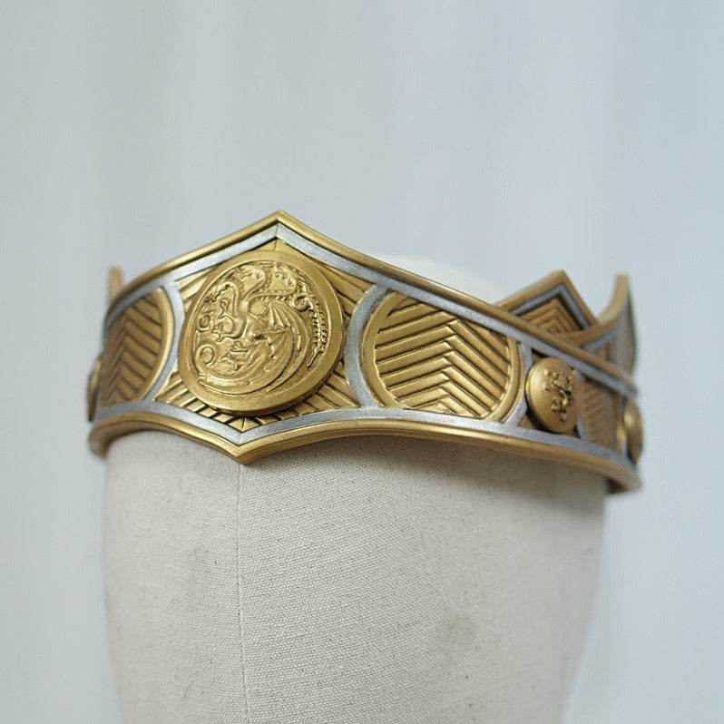 Rhaenyra Targaryen House of Dragon Cosplay Crown - Custom Made -