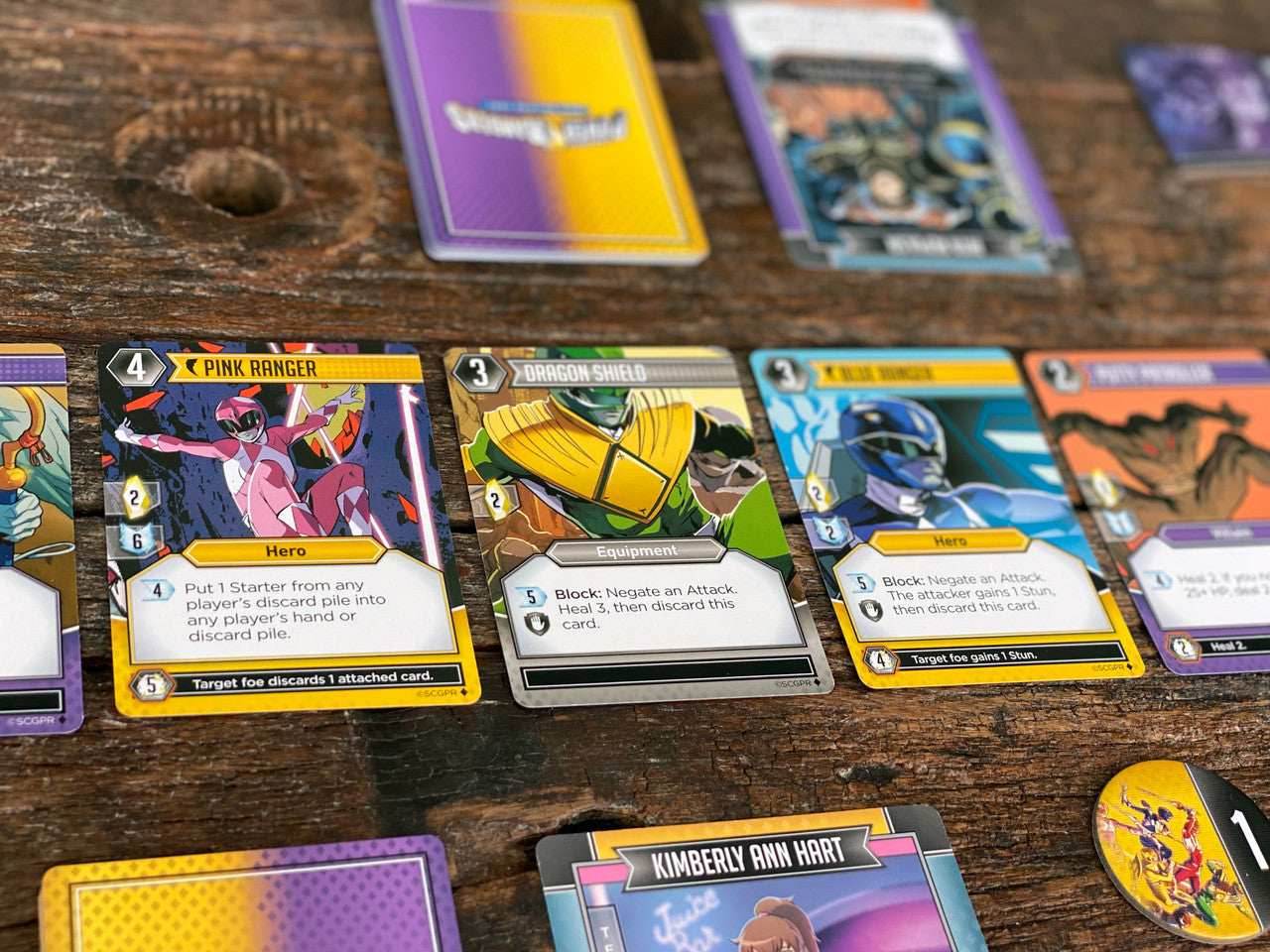 Power Rangers Deck Building Game -