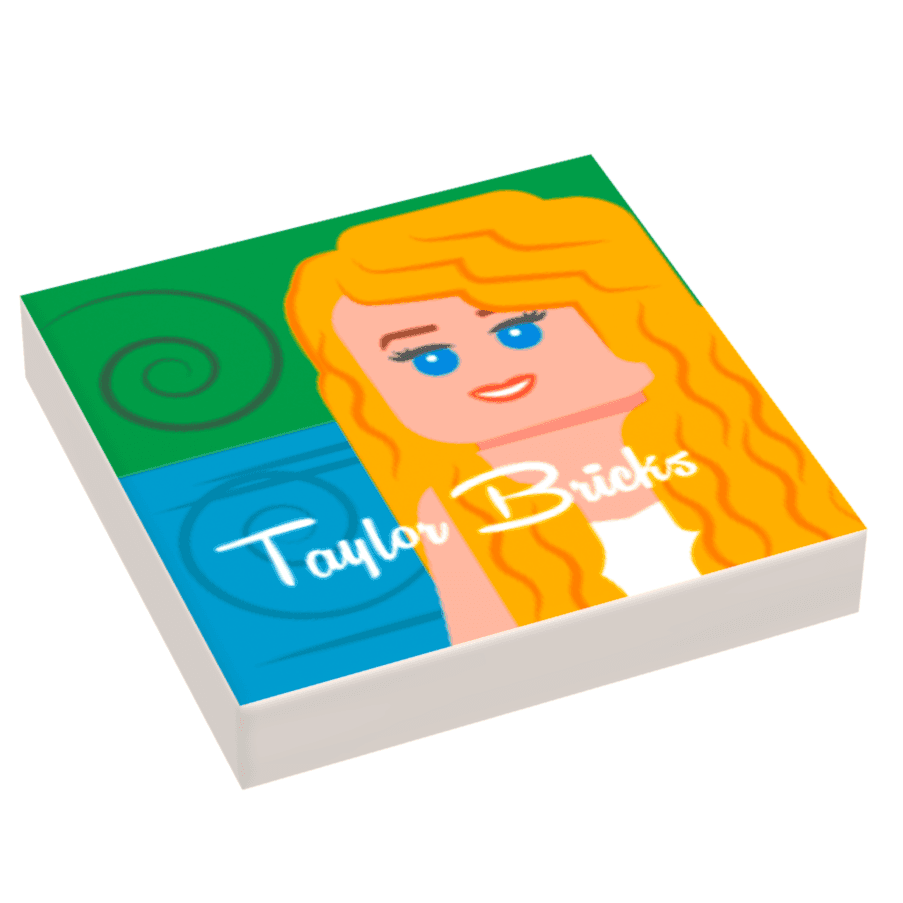 Taylor Bricks 2006 Music Album Cover (6x6 Tile) - B3 Customs -